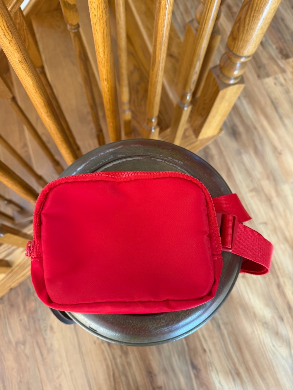 Maurices Red Belt Bag